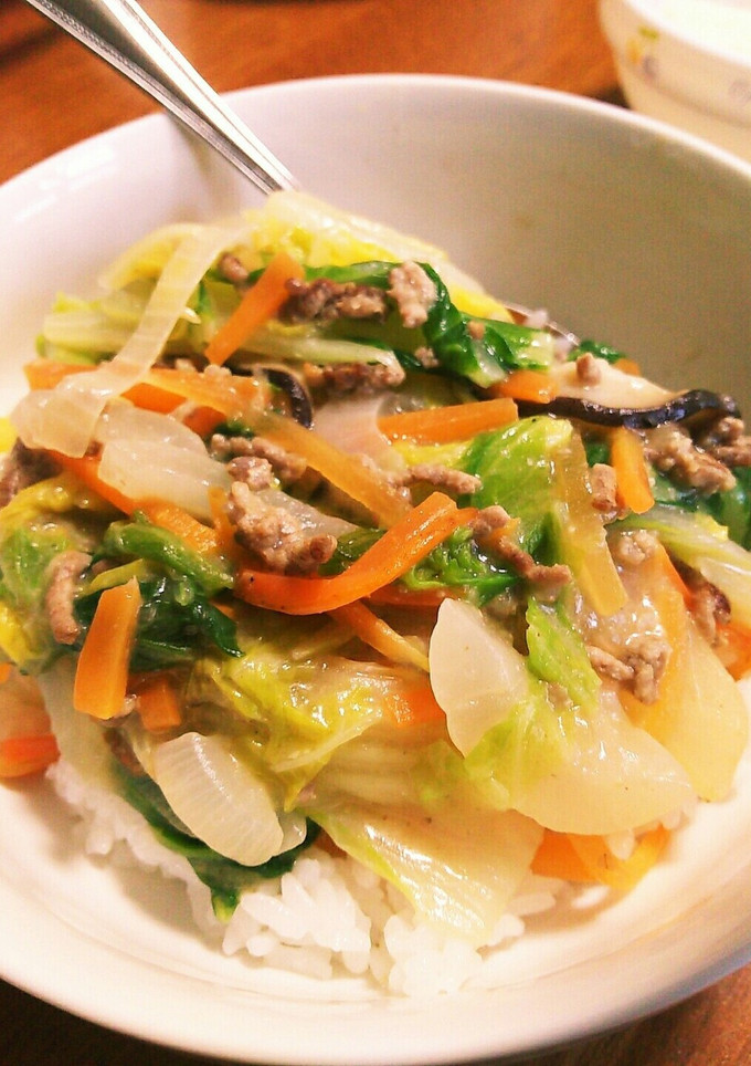 味付け簡単♪中華丼風-レシピのメイン写真