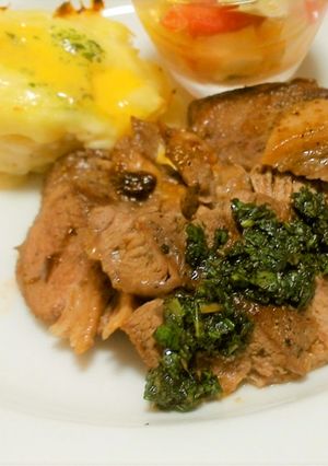 お肉がさっぱり！爽やかミントソース！-レシピのメイン写真
