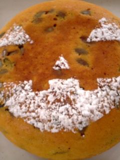 ハロウィン♪炊飯器deかぼちゃパンケーキ-レシピのメイン写真