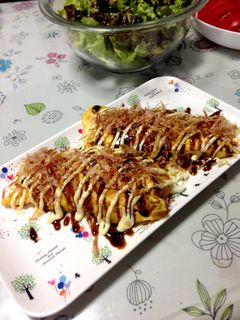 手軽に一品!お好み焼き風オムレツ★-レシピのメイン写真