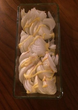 材料2つ☆新玉ねぎのマヨネーズ焼き-レシピのメイン写真