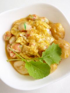 お麩の卵とじ-レシピのメイン写真