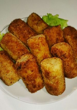鶏肉でヘルシーコロッケ-レシピのメイン写真