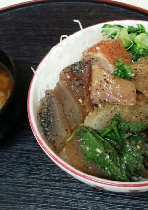 蒟蒻海鮮丼（血管ダイエット食1115）-レシピのメイン写真