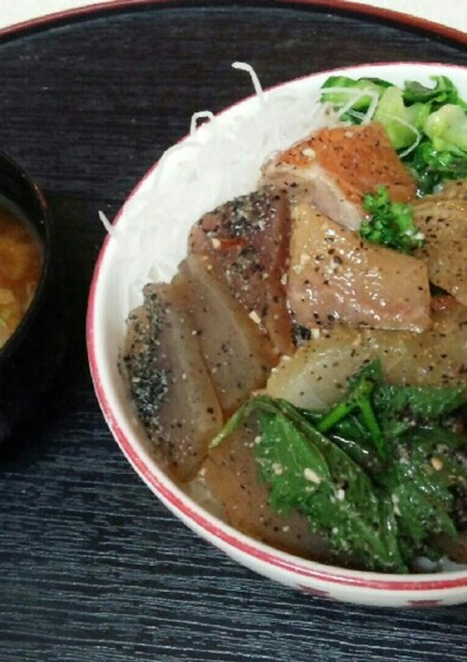 蒟蒻海鮮丼（血管ダイエット食1115）-レシピのメイン写真