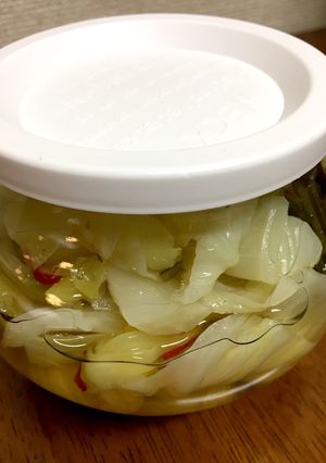 簡単☆キャベツのピクルス！カレーのお供に-レシピのメイン写真