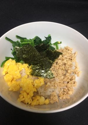 ☆簡単 三色丼☆-レシピのメイン写真