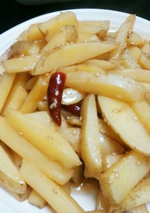 簡単＊ホックリ♪新じゃがのきんぴら-レシピのメイン写真