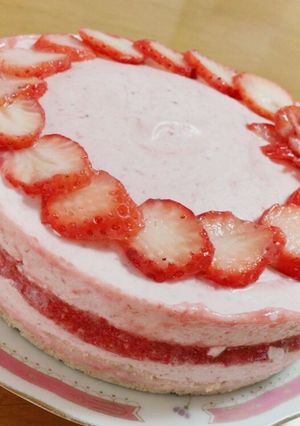苺のムースケーキ-レシピのメイン写真