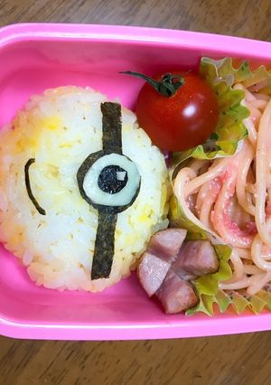 【簡単】ミニオン弁当-レシピのメイン写真