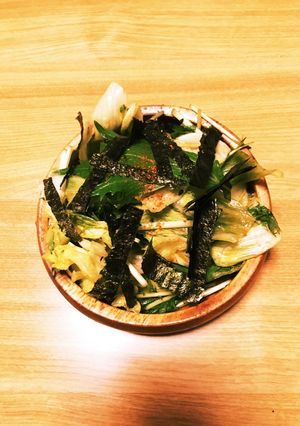 １分で作るチョレギサラダ-レシピのメイン写真