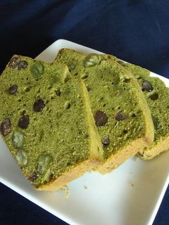 小豆とうぐいす豆の抹茶ケーキ-レシピのメイン写真