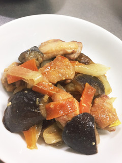 *こくうま♡鶏肉となすの味噌炒め*-レシピのメイン写真