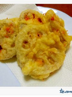 れんこんとチーズのはさみ揚げ-レシピのメイン写真