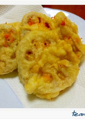 れんこんとチーズのはさみ揚げ-レシピのメイン写真