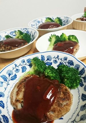 いわしハンバーグ マヨでバジル風味-レシピのメイン写真