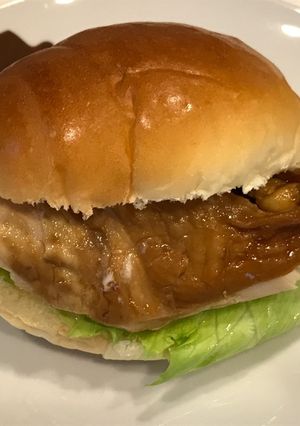 余った鶏肉（何でも）で、チキンサンド！-レシピのメイン写真