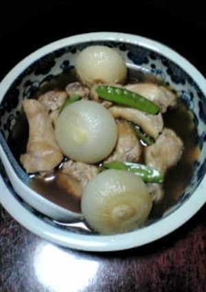 新玉ねぎと鶏手羽もとのさっぱり煮-レシピのメイン写真