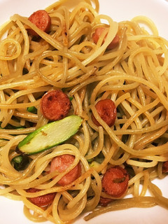 アスパラとソーセージのパスタ-レシピのメイン写真