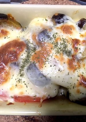 茄子とトマトのマヨチーズ焼き-レシピのメイン写真