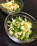 ＊レタスと水菜のチーズチーズサラダ＊