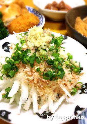 夏に簡単♡副菜♡おつまみ！『大根冷や奴』-レシピのメイン写真