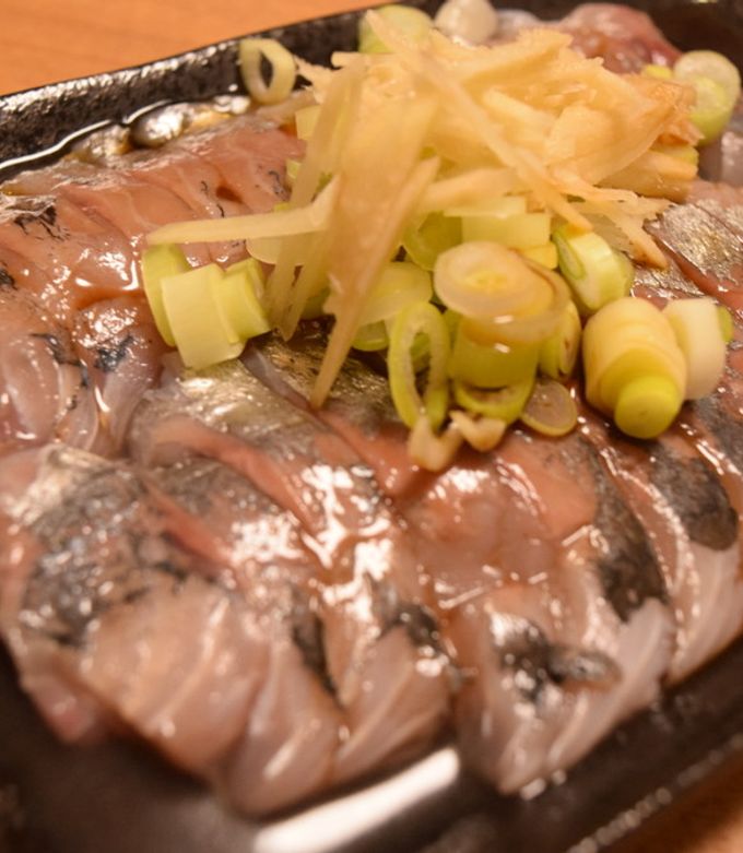 「일본 생선요리」낭비 없는 전갱이 타다키 손질법