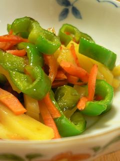野菜の甘辛炒め-レシピのメイン写真