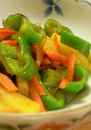 野菜の甘辛炒め-レシピのメイン写真