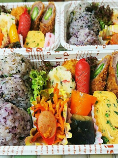 ランチお弁当(^ω^)♪-レシピのメイン写真