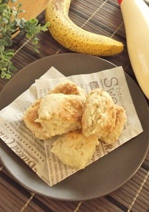 材料３つ♪ＨＭで簡単！バナナマヨスコーン-レシピのメイン写真