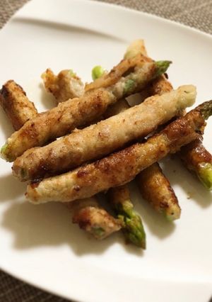 香ばし醤油香る☆アスパラの豚肉巻き-レシピのメイン写真