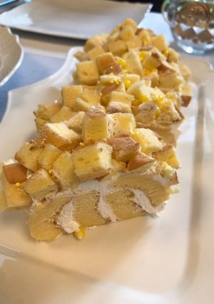 ミモザケーキ-レシピのメイン写真