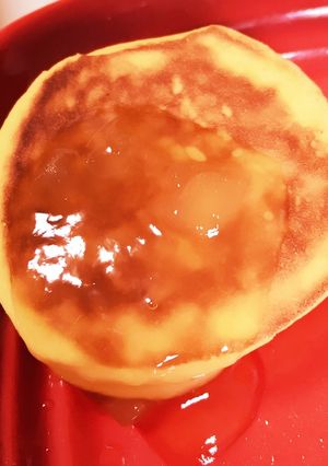 2歳 おからパウダーパンケーキ低糖質-レシピのメイン写真