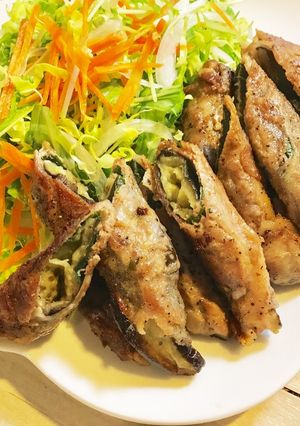 簡単♪ボリューム満点♪茄子の肉巻き♪-レシピのメイン写真