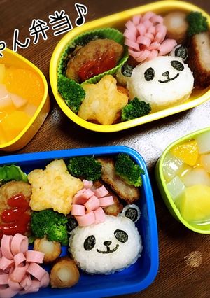 パンダちゃん弁当♪-レシピのメイン写真
