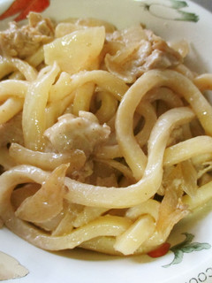 マヨ醤油味の焼きうどん-レシピのメイン写真