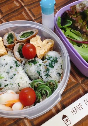 春の恵みたっぷり弁当-レシピのメイン写真