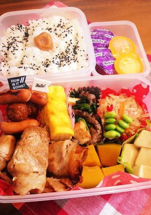 ☆高校男子swimmer弁当☆no.20-レシピのメイン写真