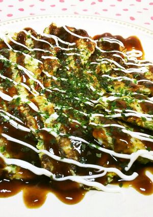 キャベツと桜えびの山芋トロトロ焼き-レシピのメイン写真