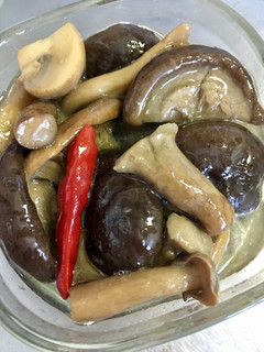 生しいたけときのこのオイル煮ポン酢風味-レシピのメイン写真