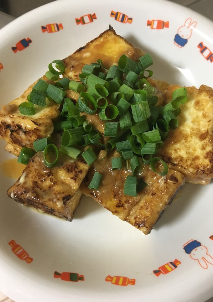 マヨ味噌でこってり★厚揚げ焼き-レシピのメイン写真