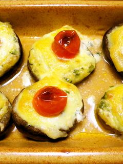 ◆椎茸の和風ピザ風味焼き◆-レシピのメイン写真