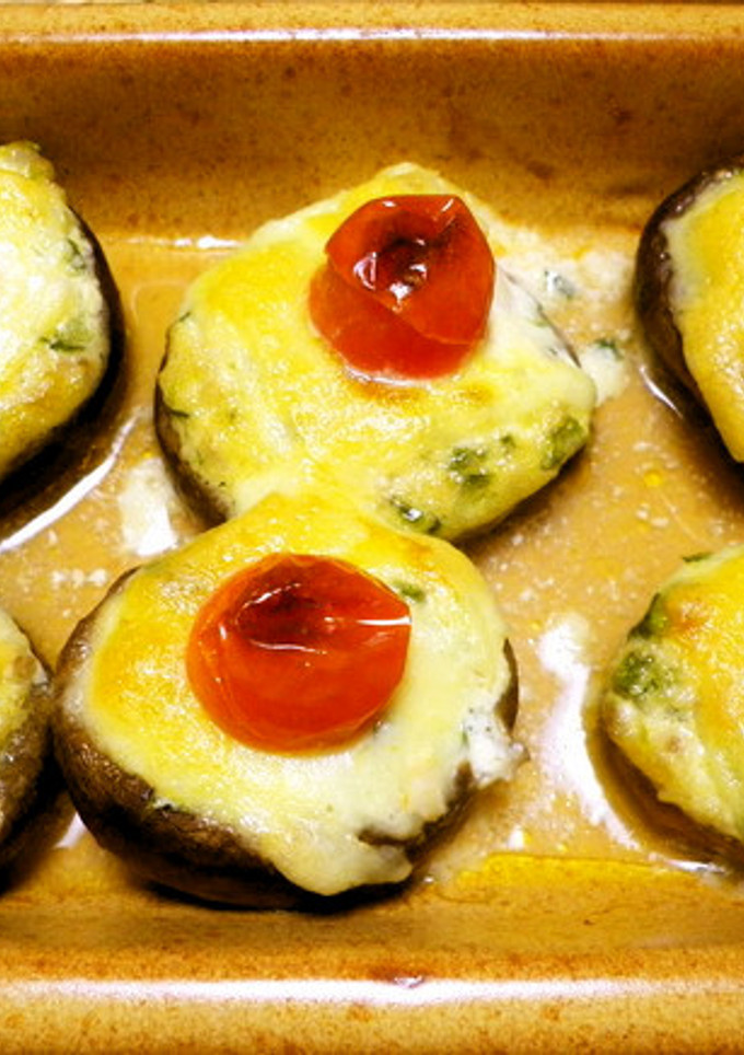 ◆椎茸の和風ピザ風味焼き◆-レシピのメイン写真