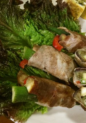 野菜たっぷり肉巻き-レシピのメイン写真