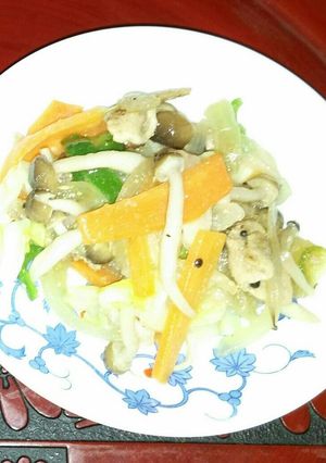 簡単☆野菜と豚肉の炒めもの♪-レシピのメイン写真