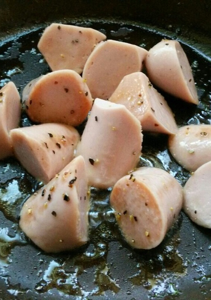 魚肉ソーセージのバター炒め-レシピのメイン写真