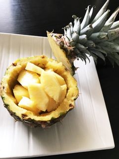 パイナップルの飾り切り-レシピのメイン写真