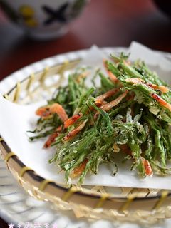 かたは(ウワバミソウ・よしな)のかき揚げ-レシピのメイン写真