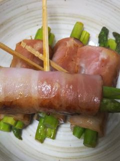ベーコンとアスパラのマヨ醤油炒め-レシピのメイン写真